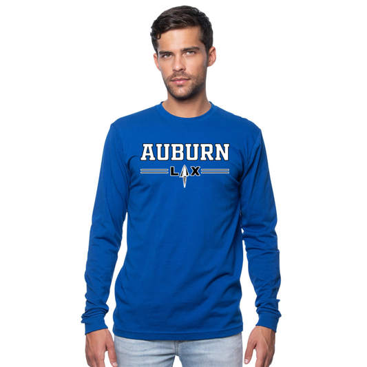 Long Sleeve Auburn Lax T-shirt