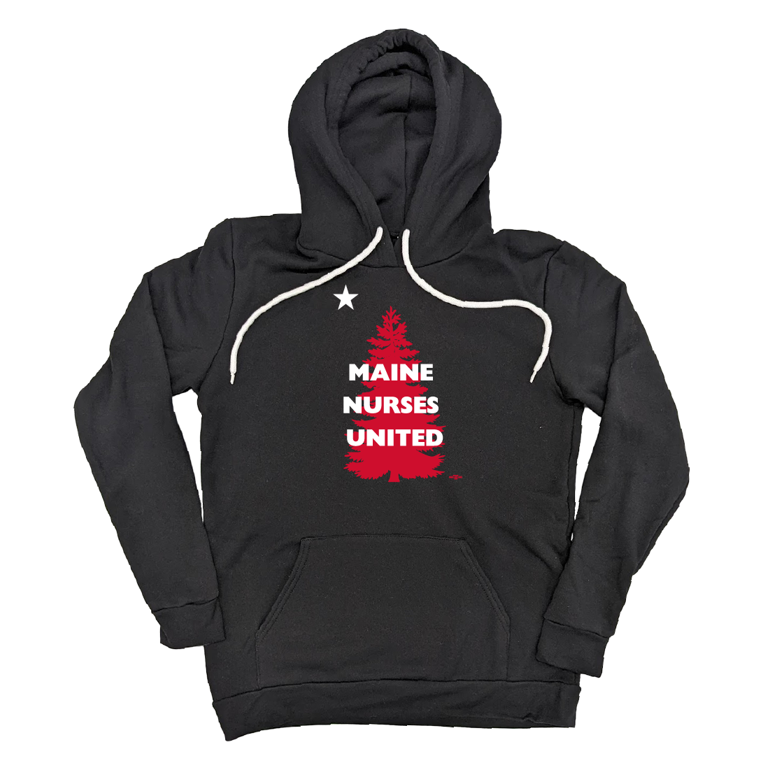 Maine Nurses United Black Pullover Hoodie