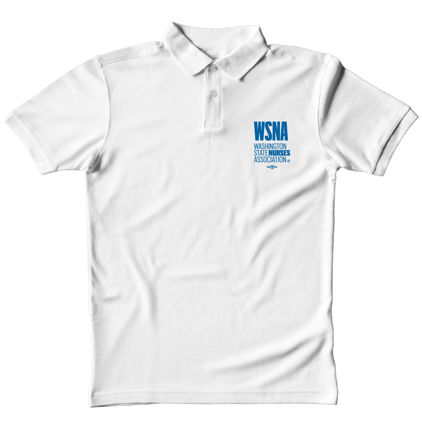 WSNA White Polo Shirt