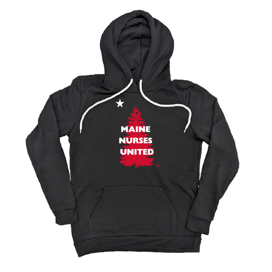 Maine Nurses United Black Pullover Hoodie