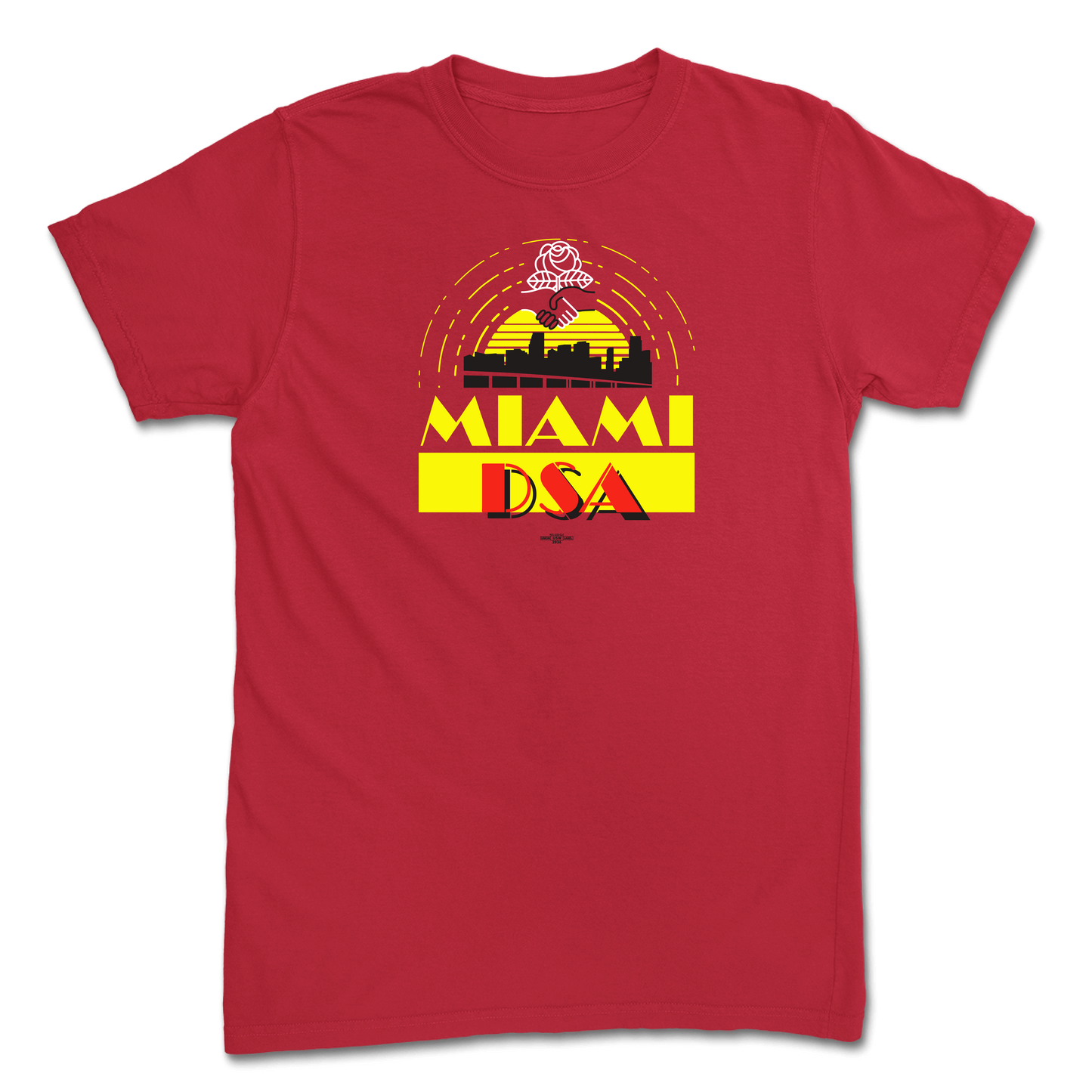 Miami DSA Red T-Shirt