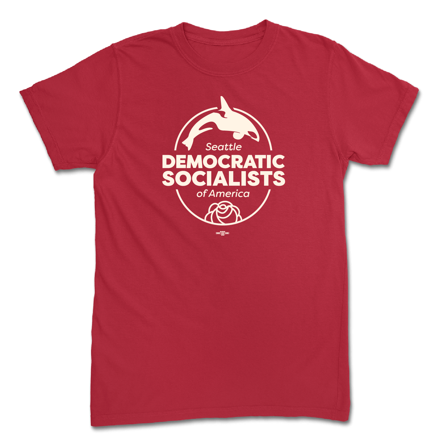 Seattle DSA Cream logo shirt