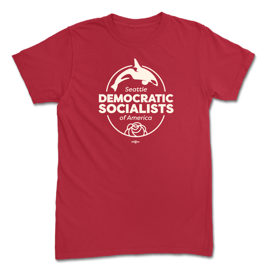 Seattle DSA Cream logo shirt