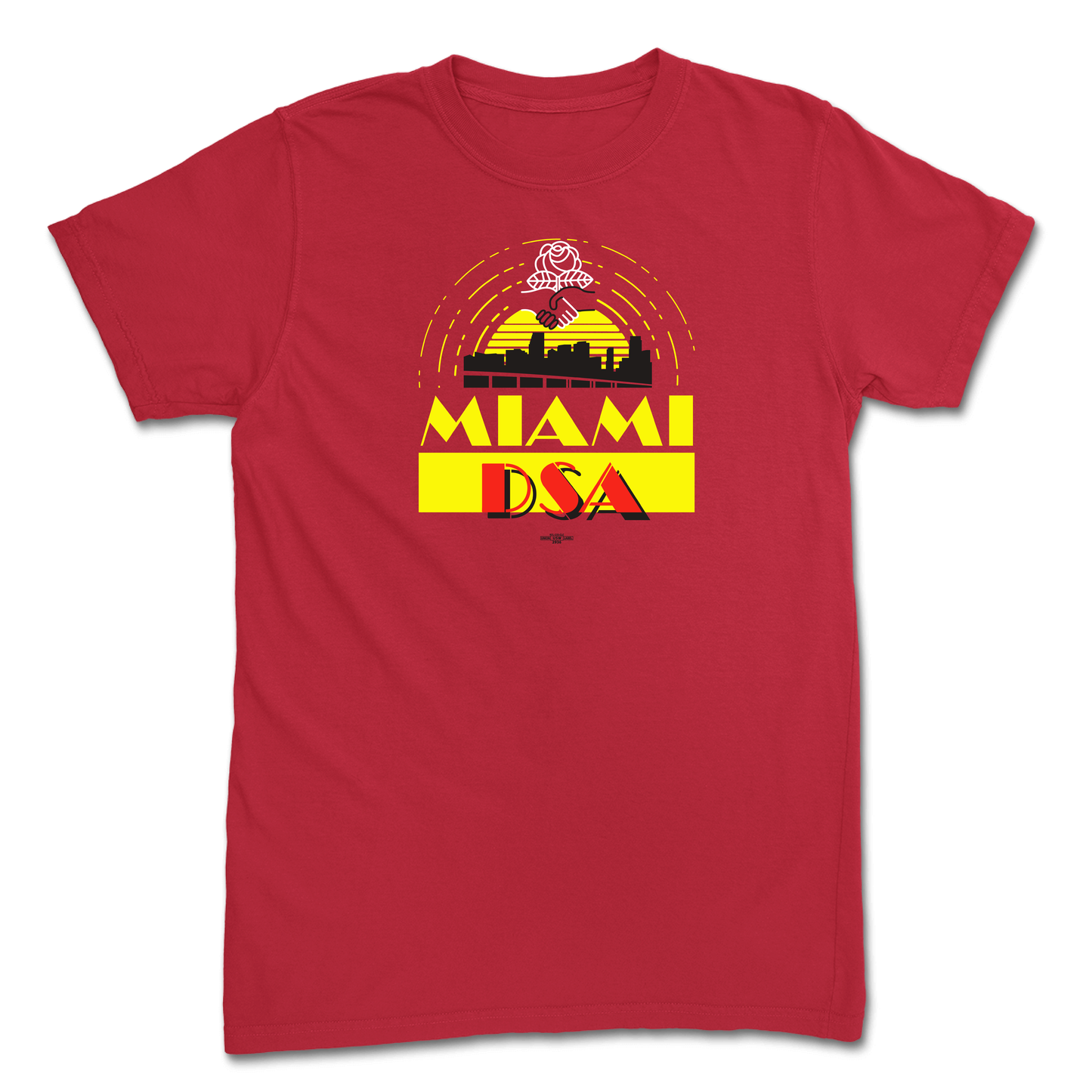 Miami DSA Red T-Shirt