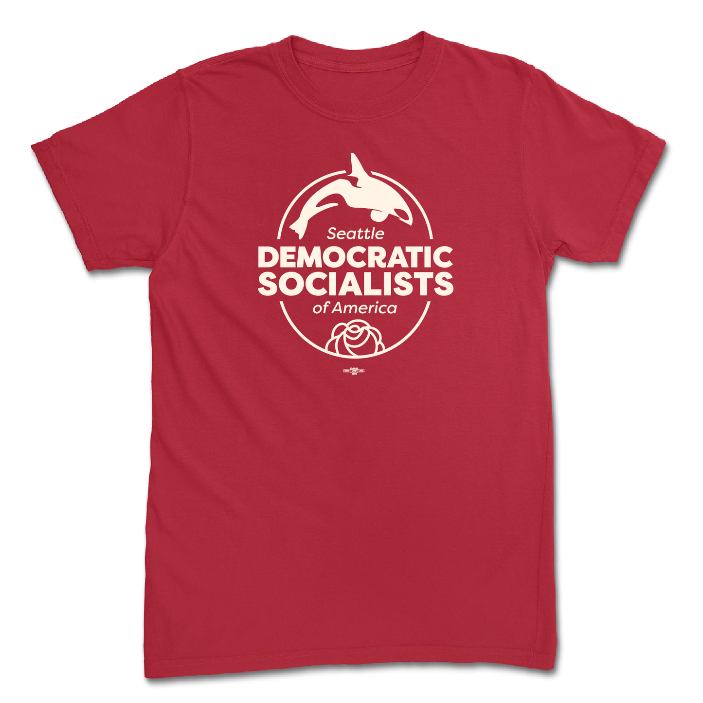 Seattle DSA Cream logo shirt