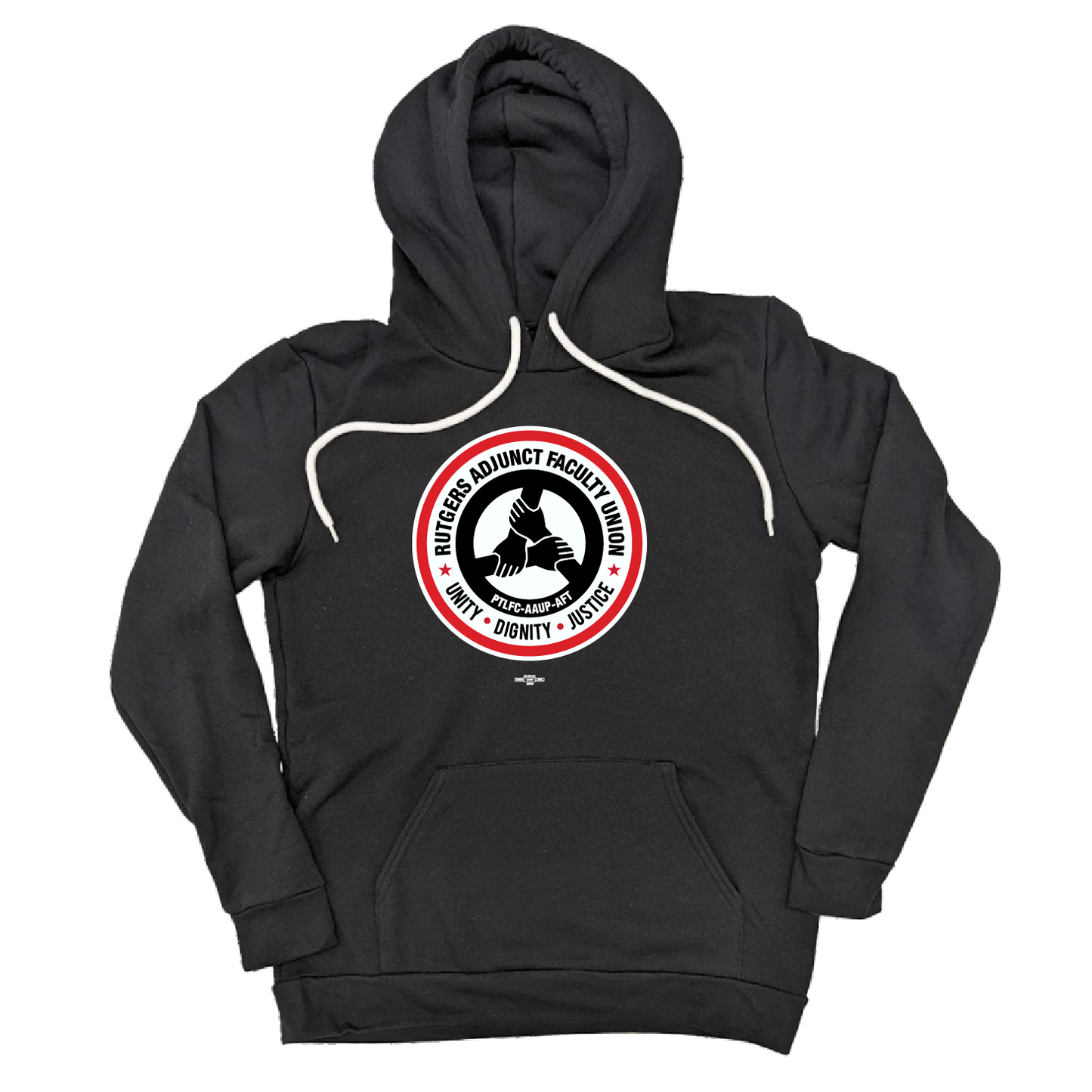 Unity Dignity Justice Black Pullover Hoodie