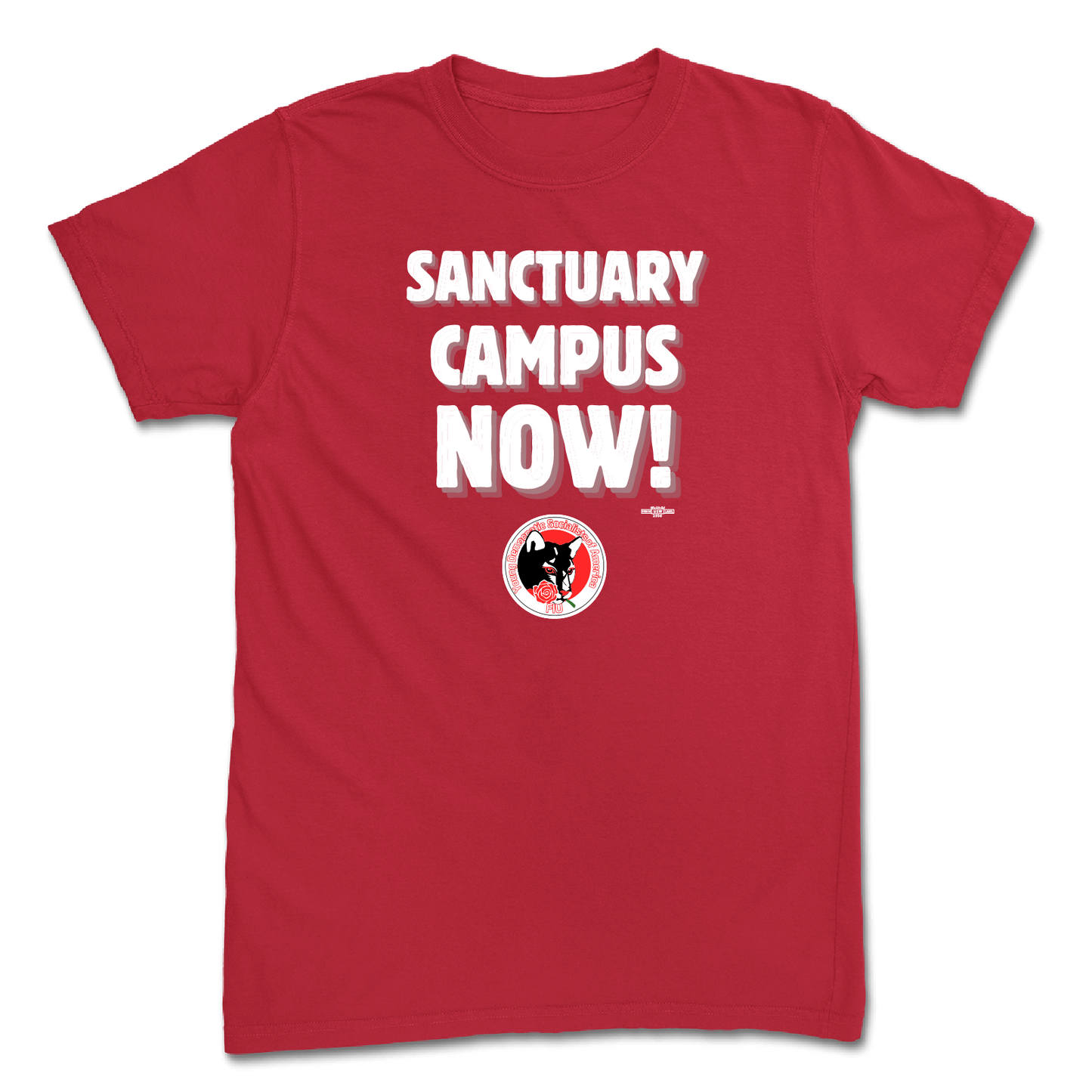 Sanctuary Campus Now Red T-Shirt