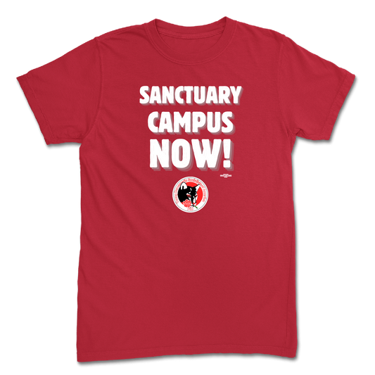 Sanctuary Campus Now Red T-Shirt