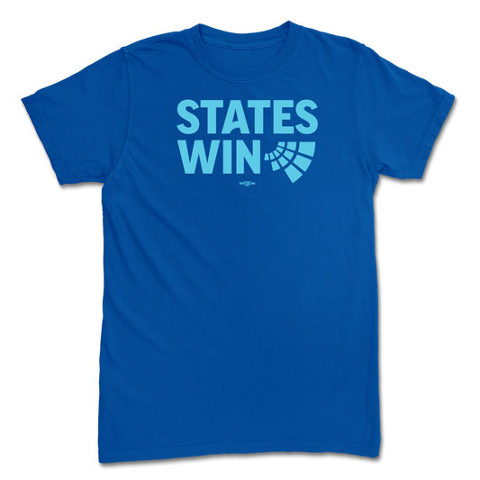 States Win Royal Blue T-Shirt