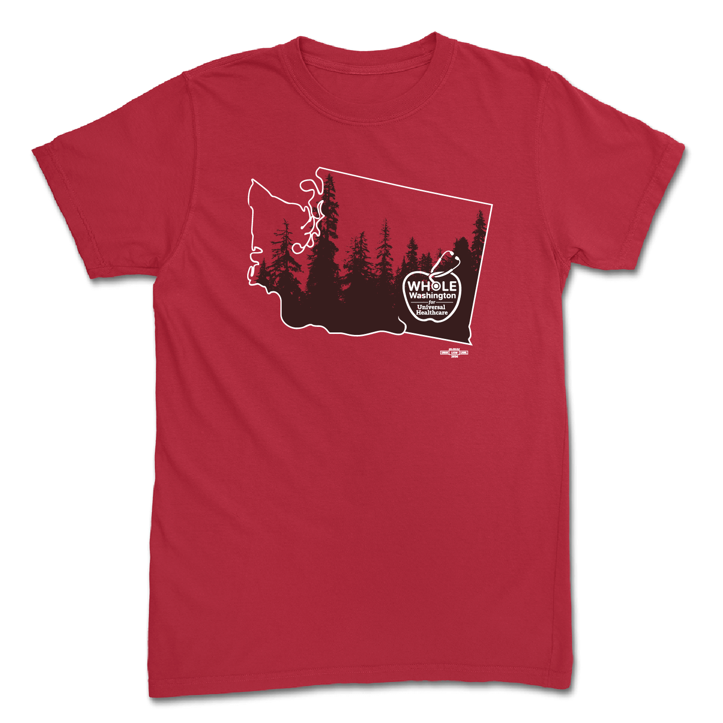 Whole Washington Red T-Shirt