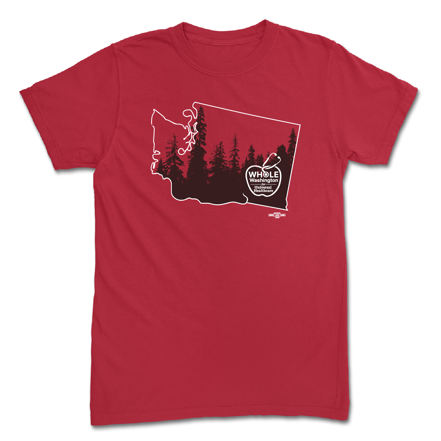 Whole Washington Red T-Shirt