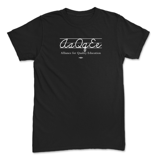 AQE Logo Black T-shirt