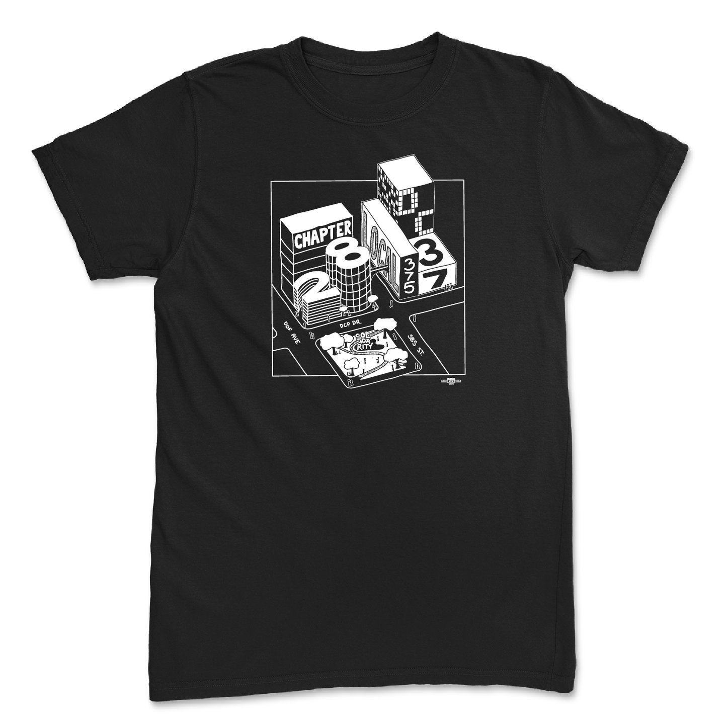 City Block Logo Black T-Shirt