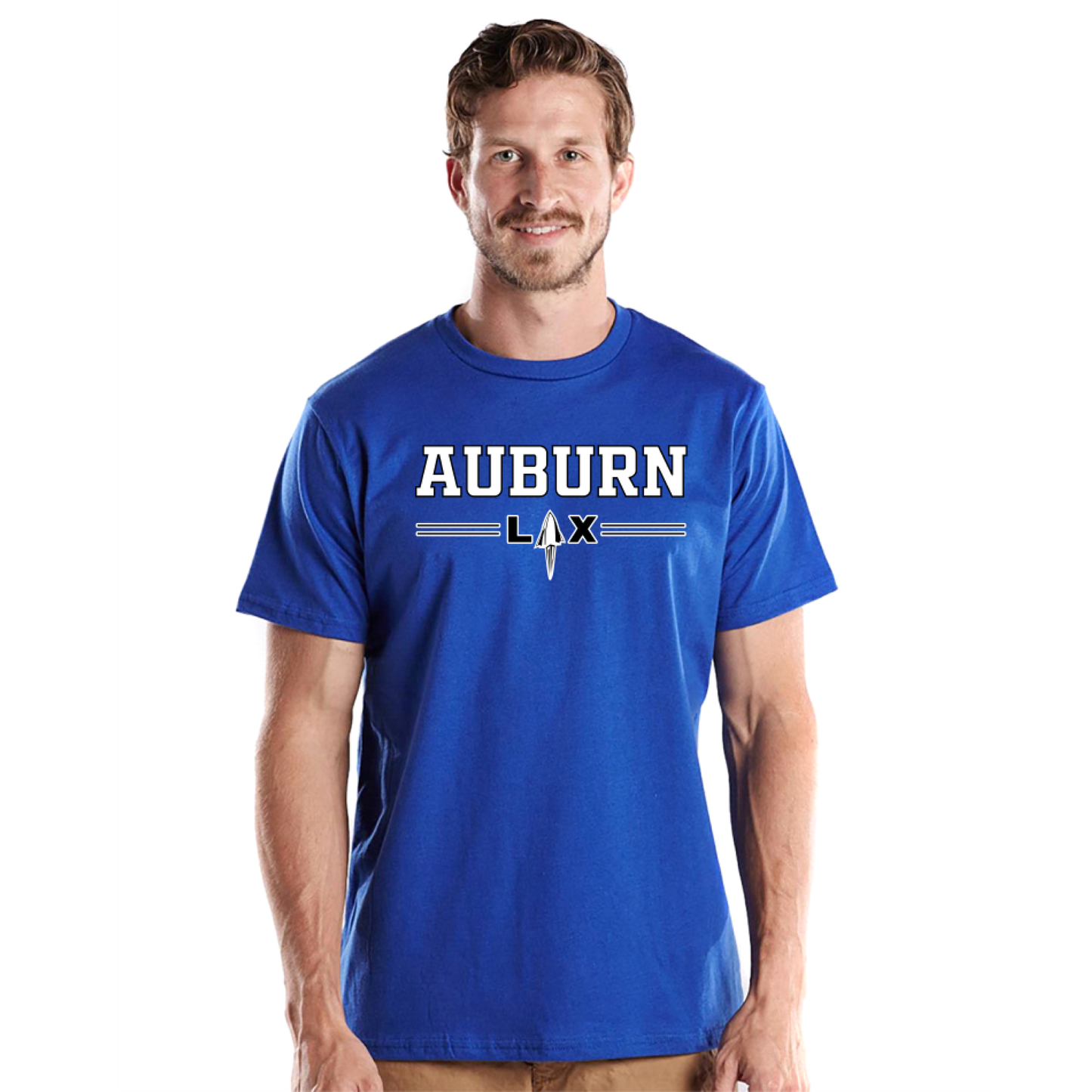 Short Sleeve Auburn Lax T-shirt