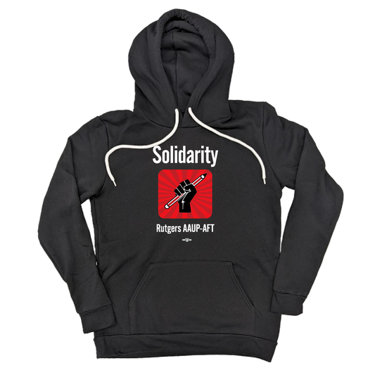 Solidarity Black Pullover Hoodie