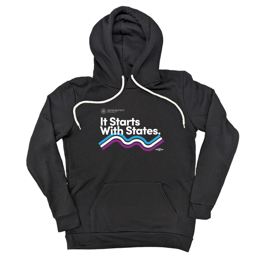 It Starts With States Pullover Hoodie