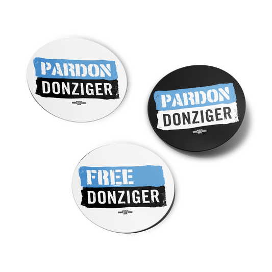 Pardon Donziger Sticker Pack