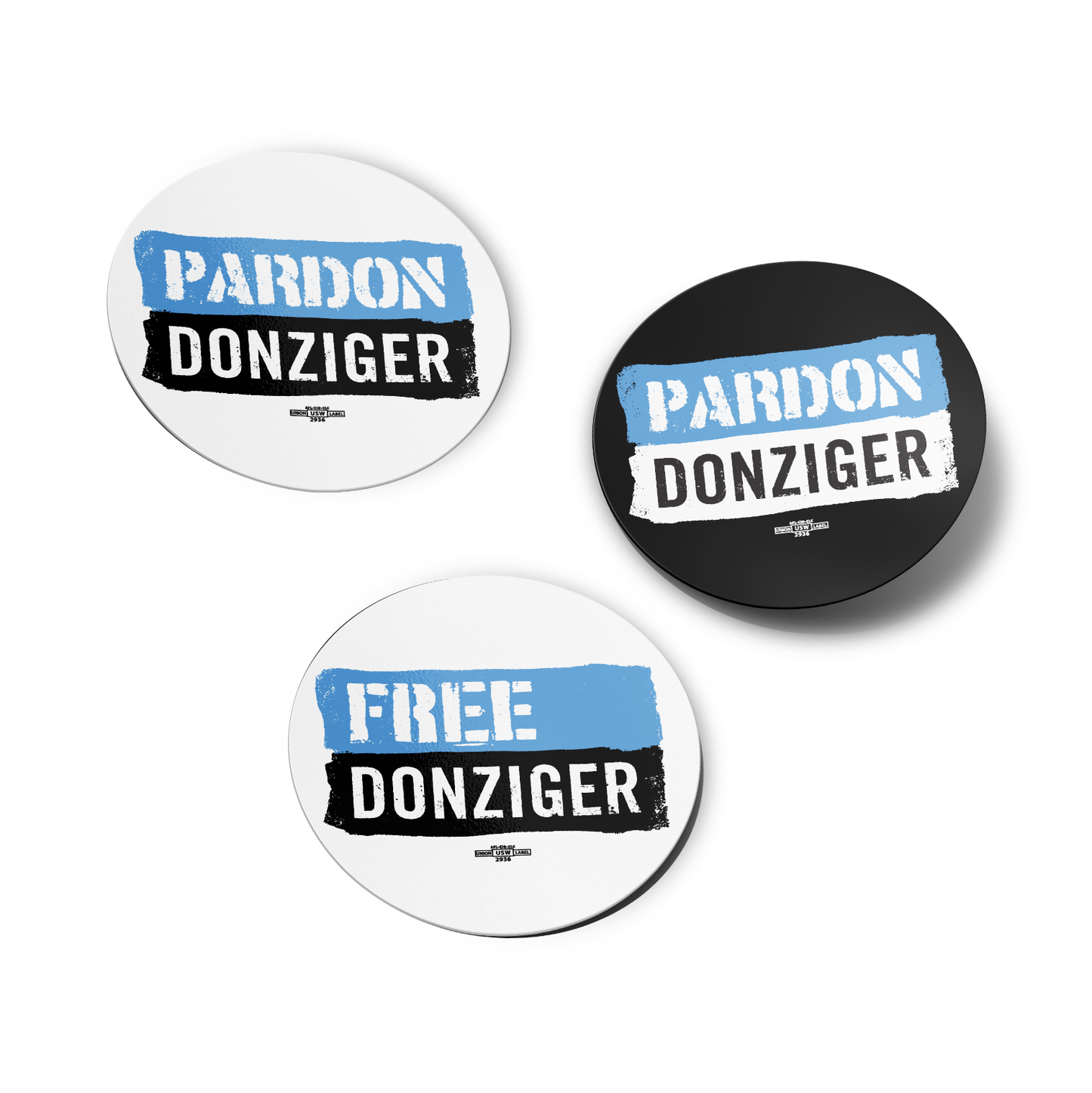Pardon Donziger Sticker Pack