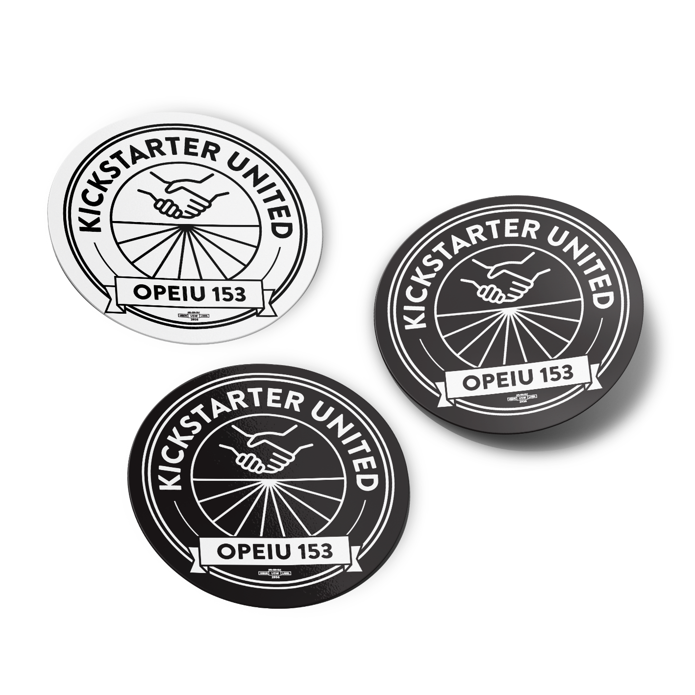 Kickstarter United Sticker 3-Pack