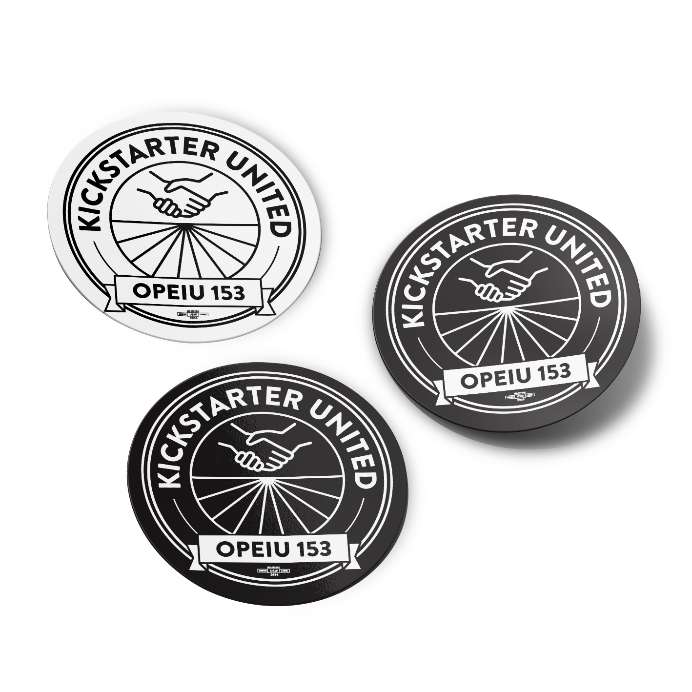 Kickstarter United Sticker 3-Pack