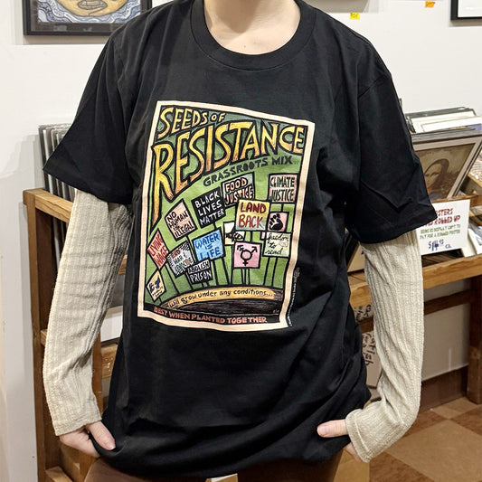 Seeds of Resistance Black Unisex Tee