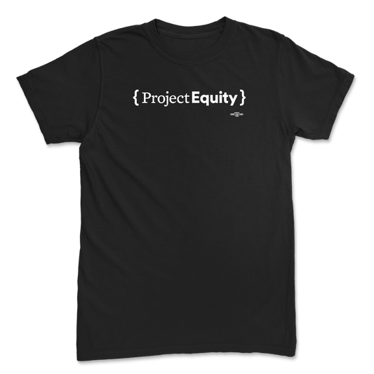 Project Equity Black T-Shirt