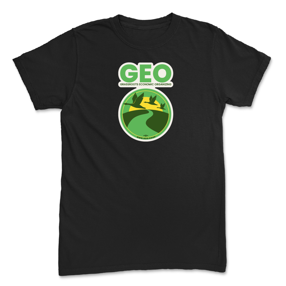 GEO Logo Black T-Shirt