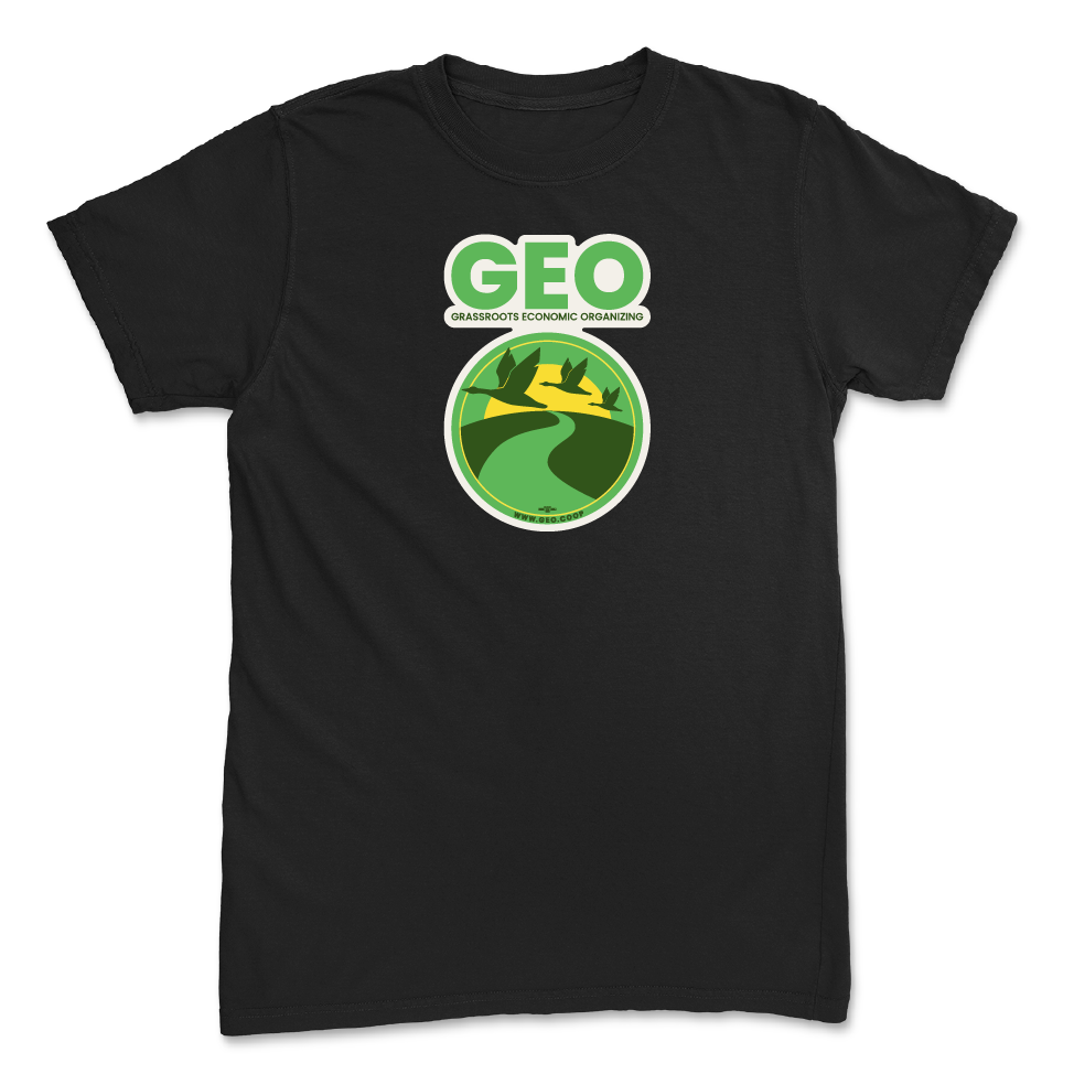 GEO Logo Black T-Shirt