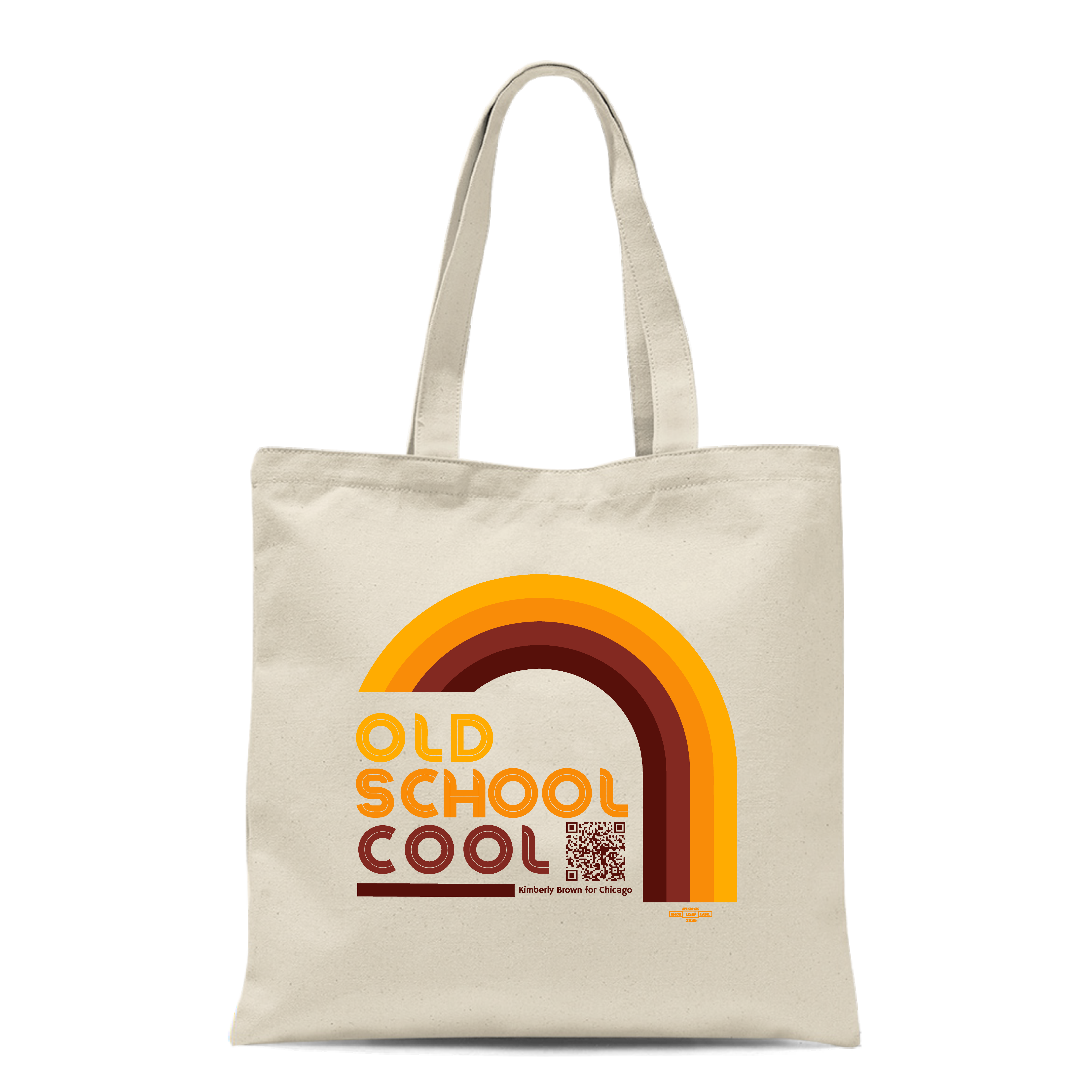 Old School Cool Tote – Shop | Worx Printing - Worker Owned Union Co-op