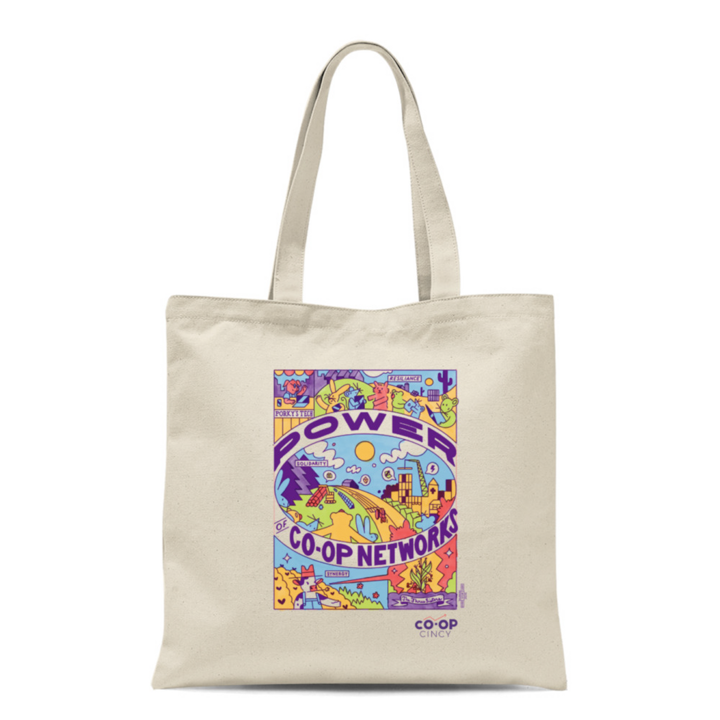 Power of Co-op Networks Tote