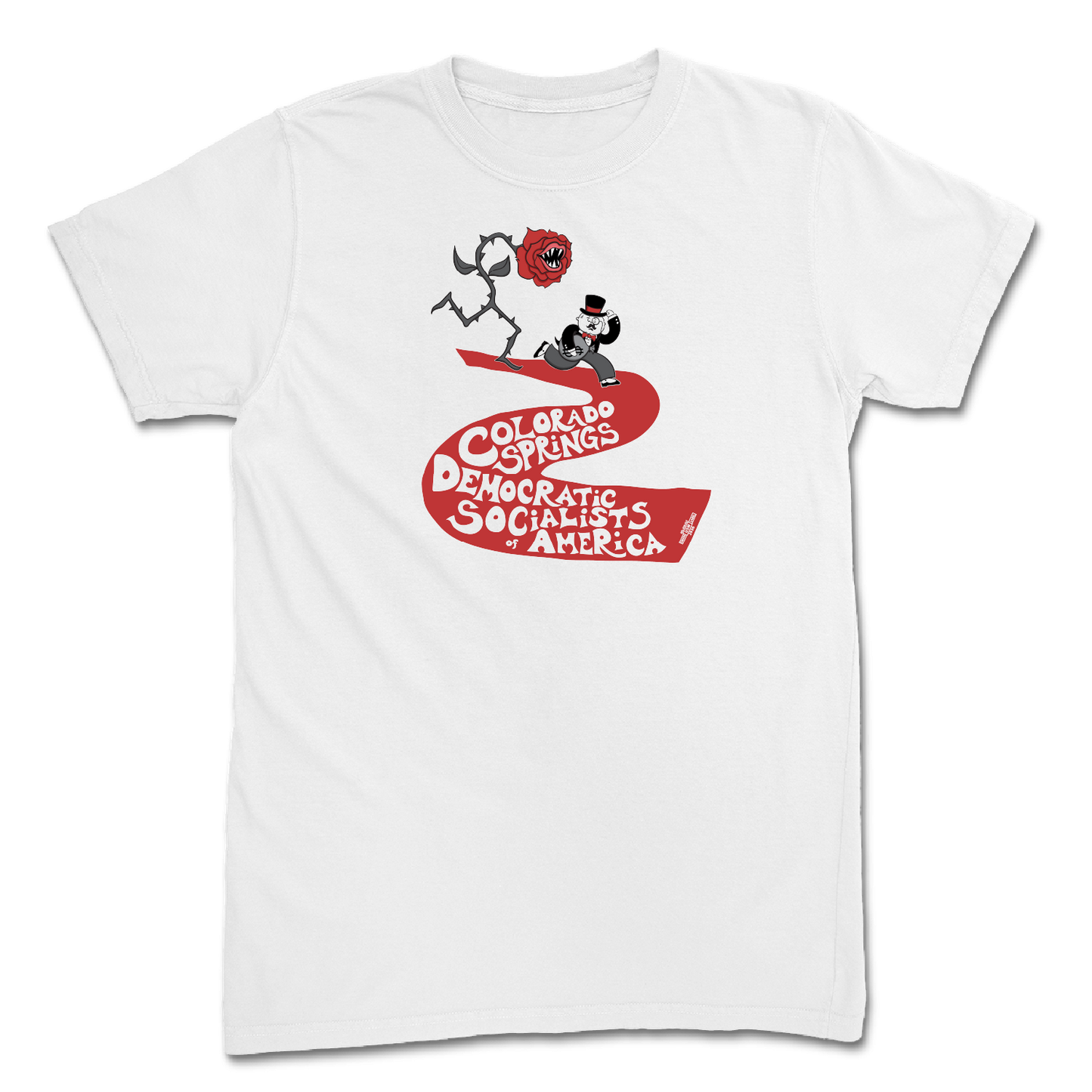 Rose vs Capitalism Tee