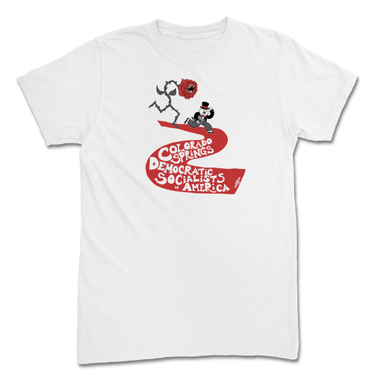 Rose vs Capitalism Tee