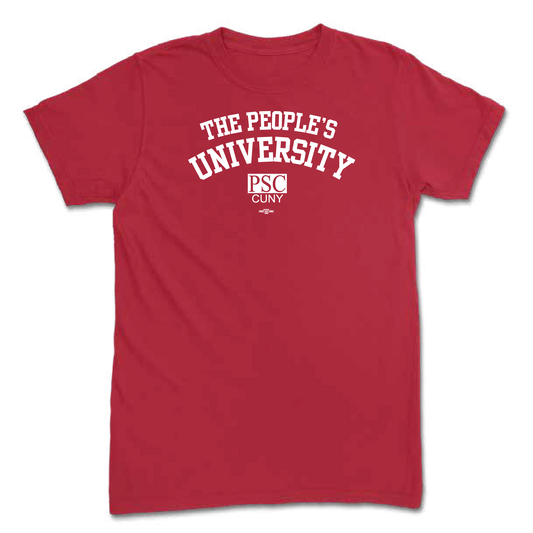 The People's University Red T-Shirt