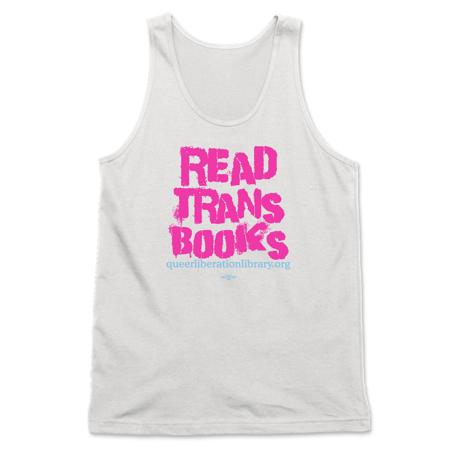 Read Trans Books White Tank Top