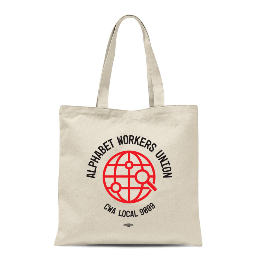 Alphabet Workers Union tote