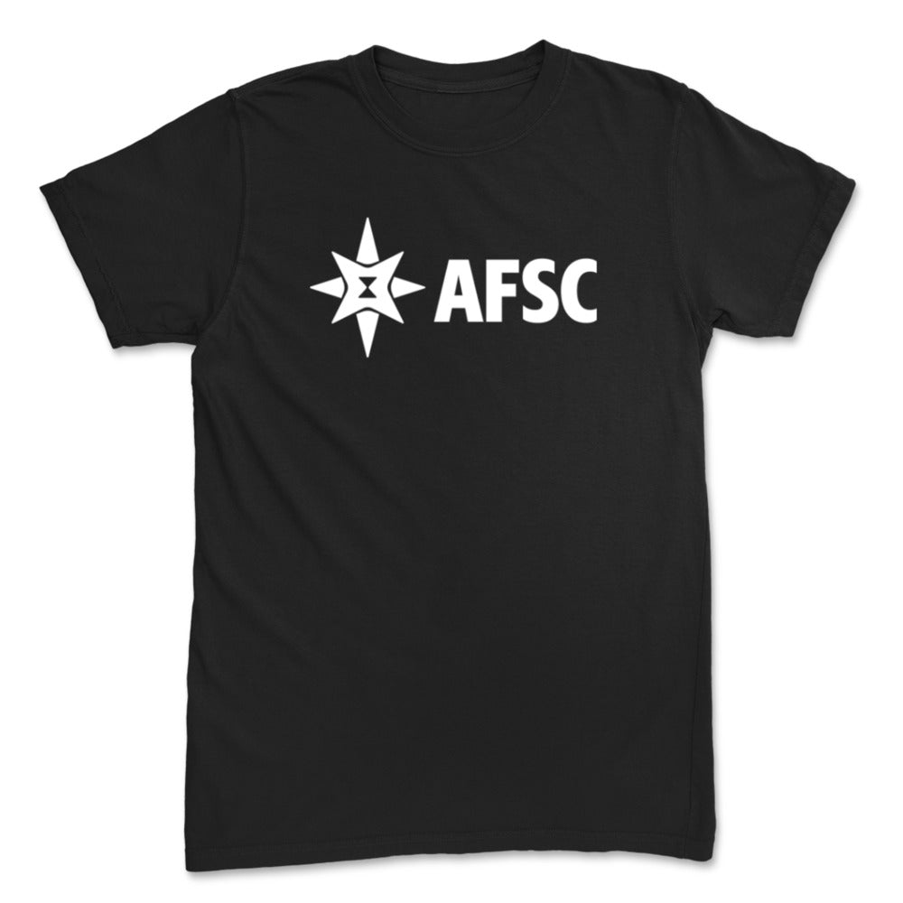 AFSC logo gender neutral tee