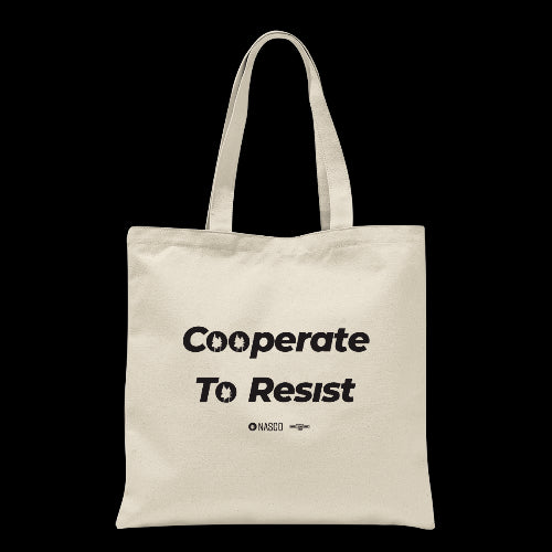 Cooperate to Resist tote
