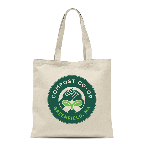 Compost Co-Op Logo Tote – Shop | Worx Printing - Worker Owned Union Co-op