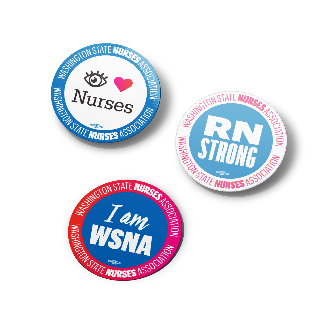 Washington State Nurses Association Sticker Pack – Shop | Worx Printing ...