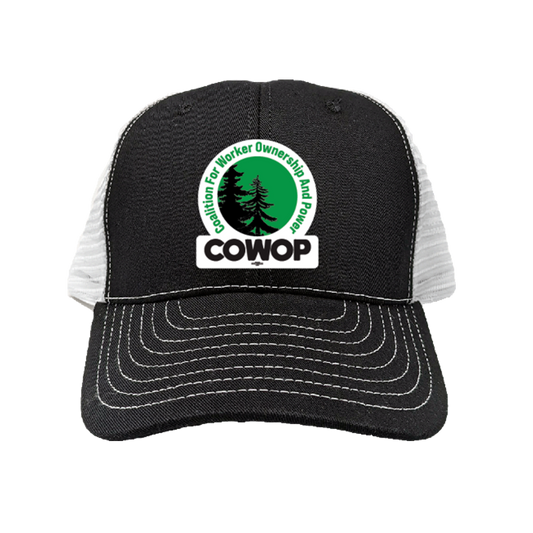 COWOP- Mesh Black Trucker Hat