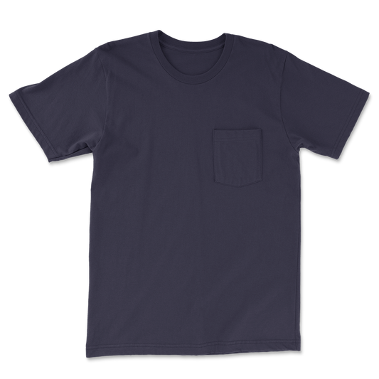USA Made Navy Pocket T-Shirt
